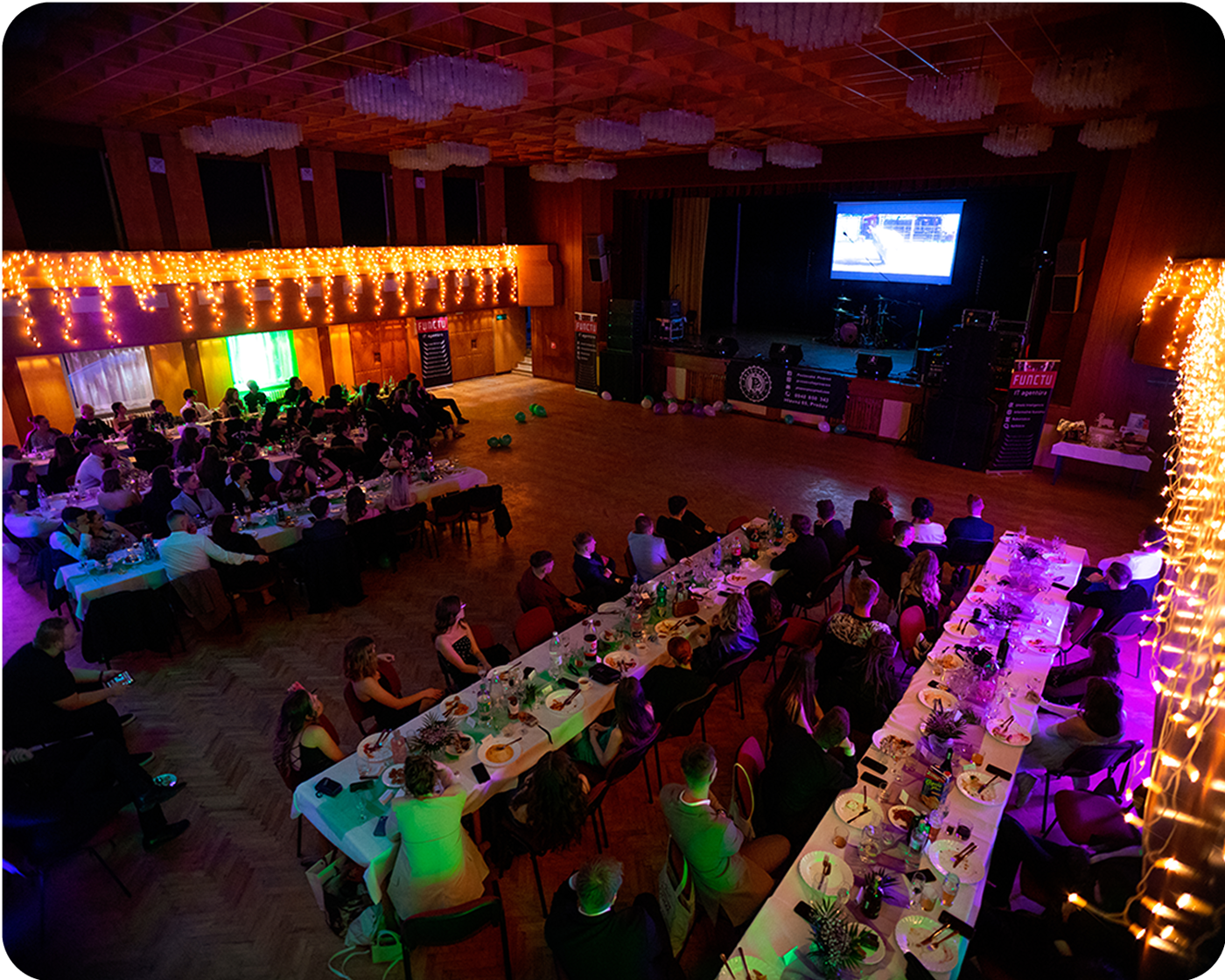 Dance floor at the Congress Hall